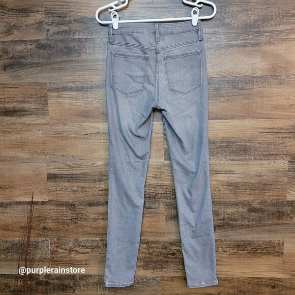 Althleta Jeans 2 Skinny Mid Rise Sculptex Slimming Tummy Control Grey Wash - Picture 2 of 13